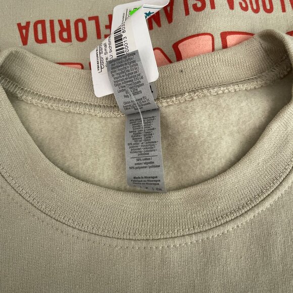 NWT On Beach Time Okaloosa Island Florida Sweatshirt‎ Oasis Beach Graphic L - Picture 8 of 12